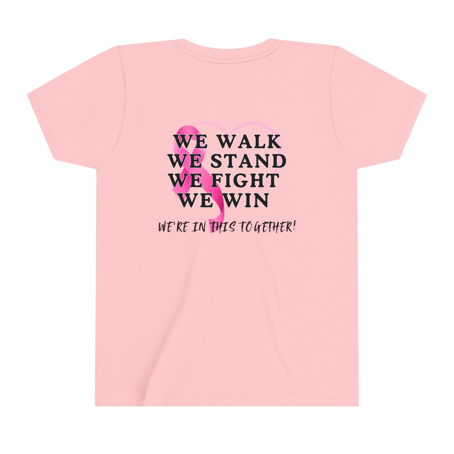 GirlDads Care | Breast Cancer Awareness | Youth T-shirt