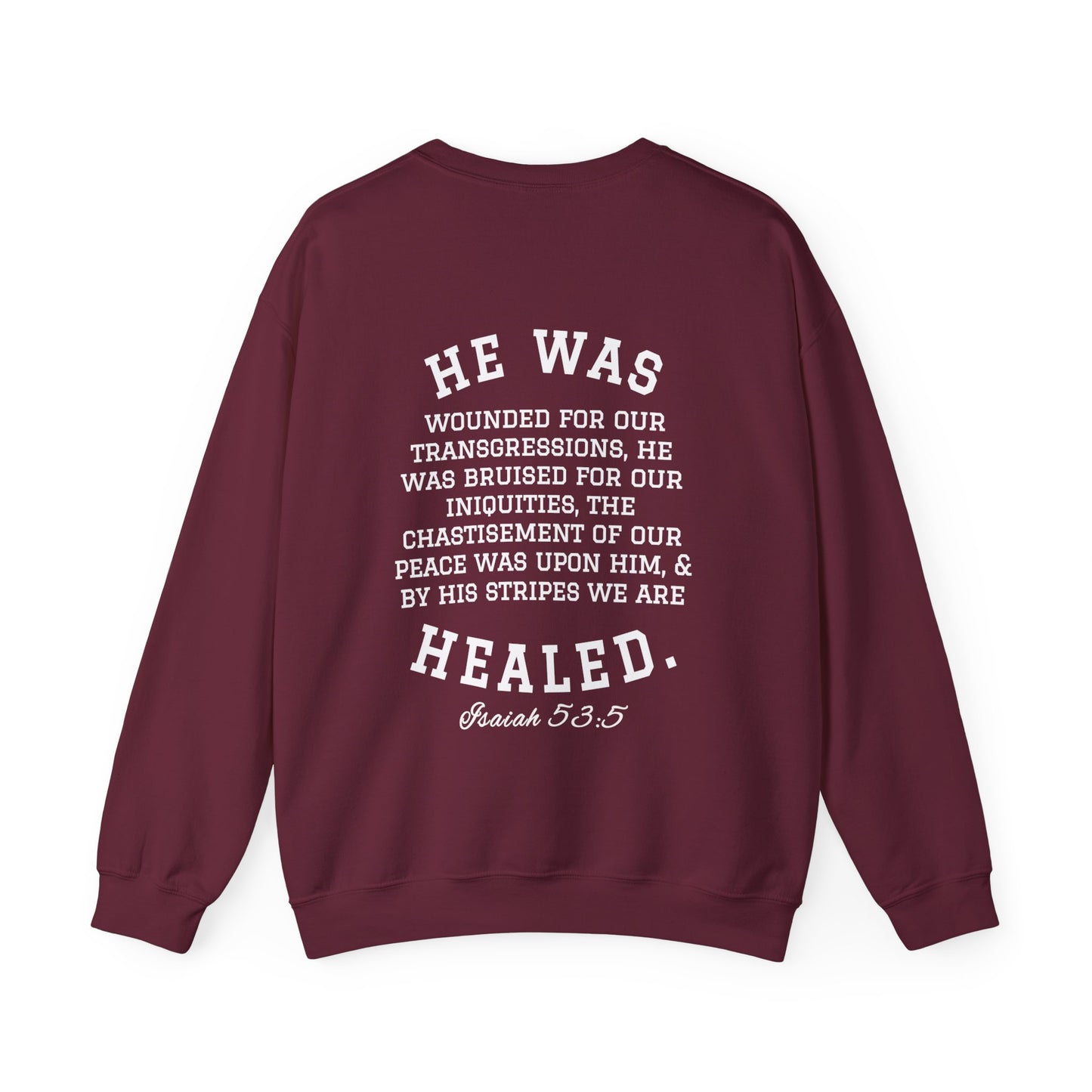 By His Will Brand | Child of God Collection | Healed Sweatshirt