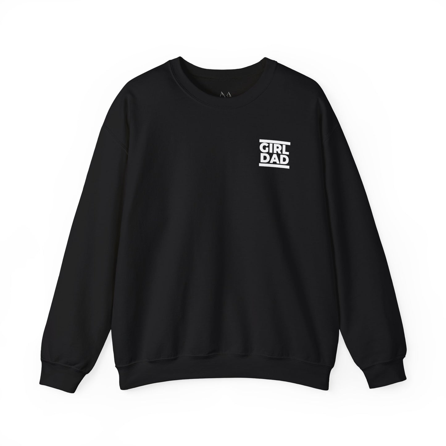 By His Will Brand | Girl Dad Black x White Logo Sweatshirt