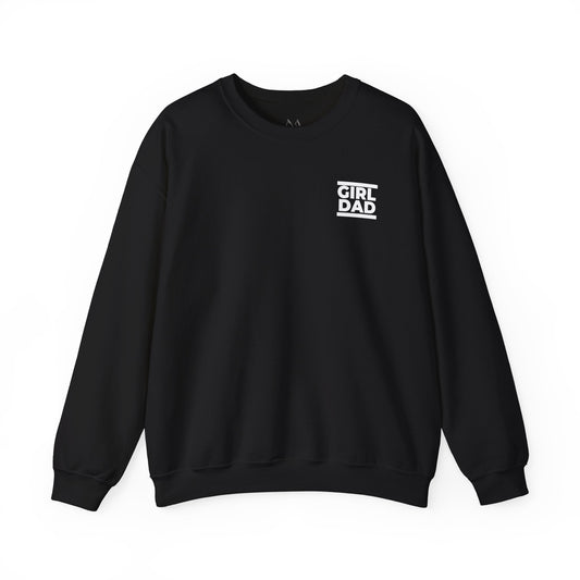 By His Will Brand | Girl Dad Black x White Logo Sweatshirt