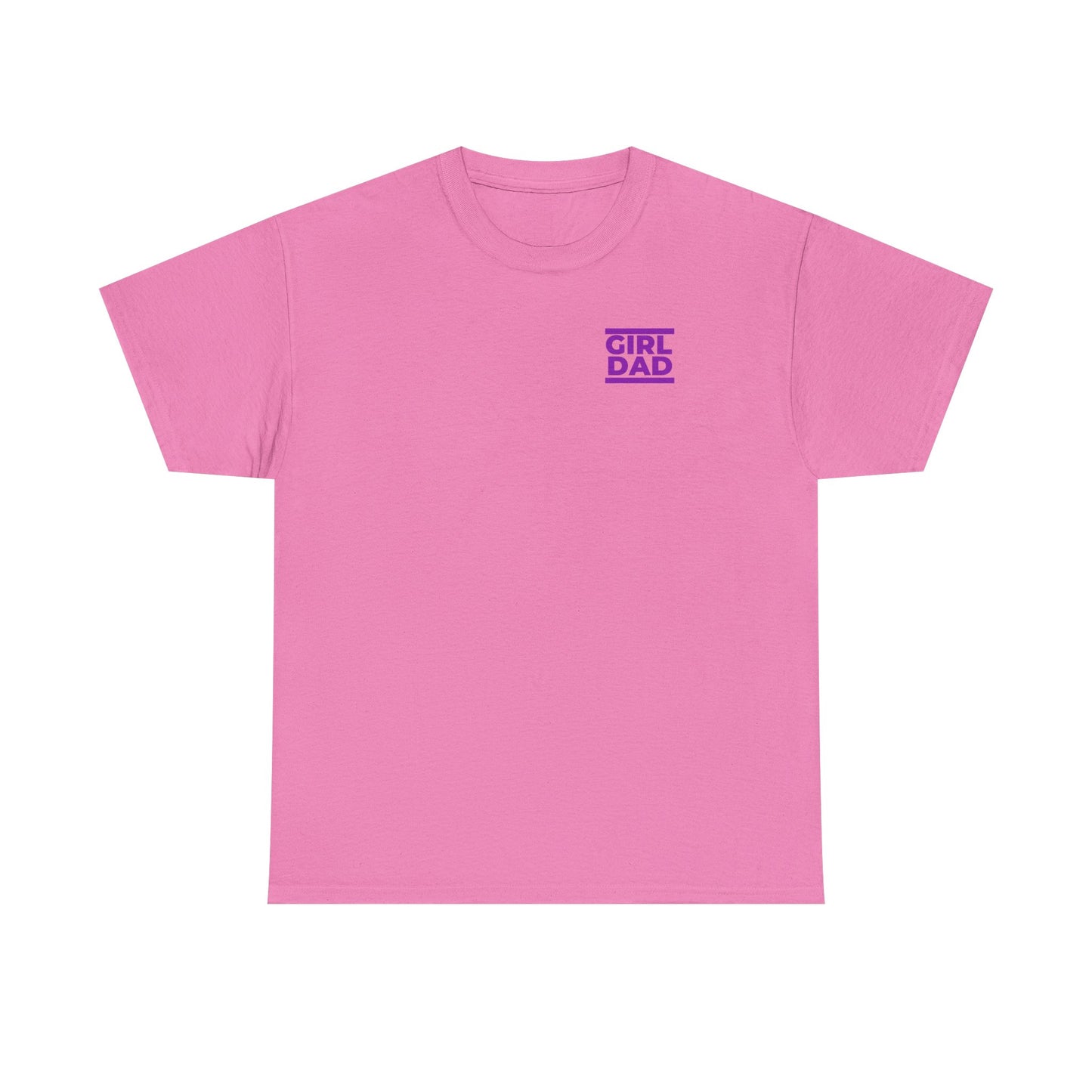 By His Will Brand | Girl Dad Purple Logo T-shirt