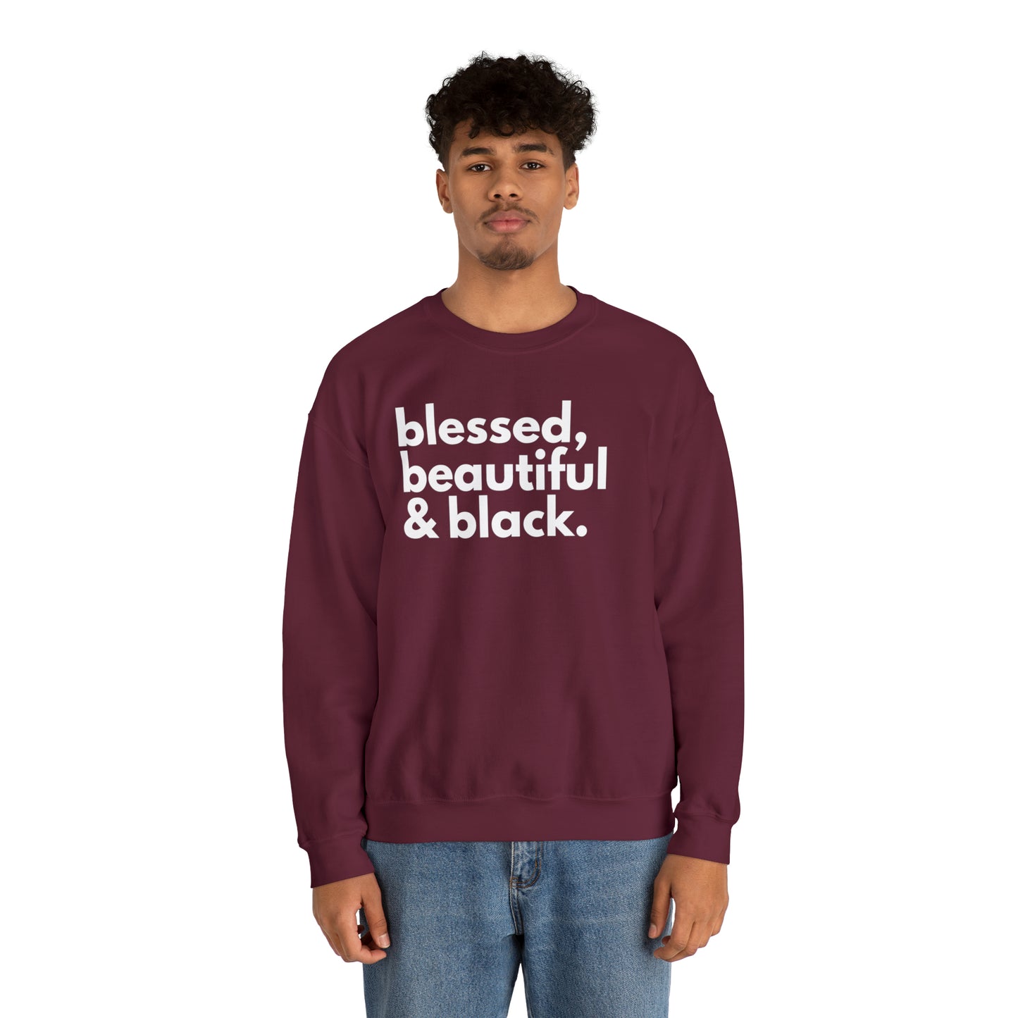 BHW Blessed, Beautiful & Black Sweatshirt