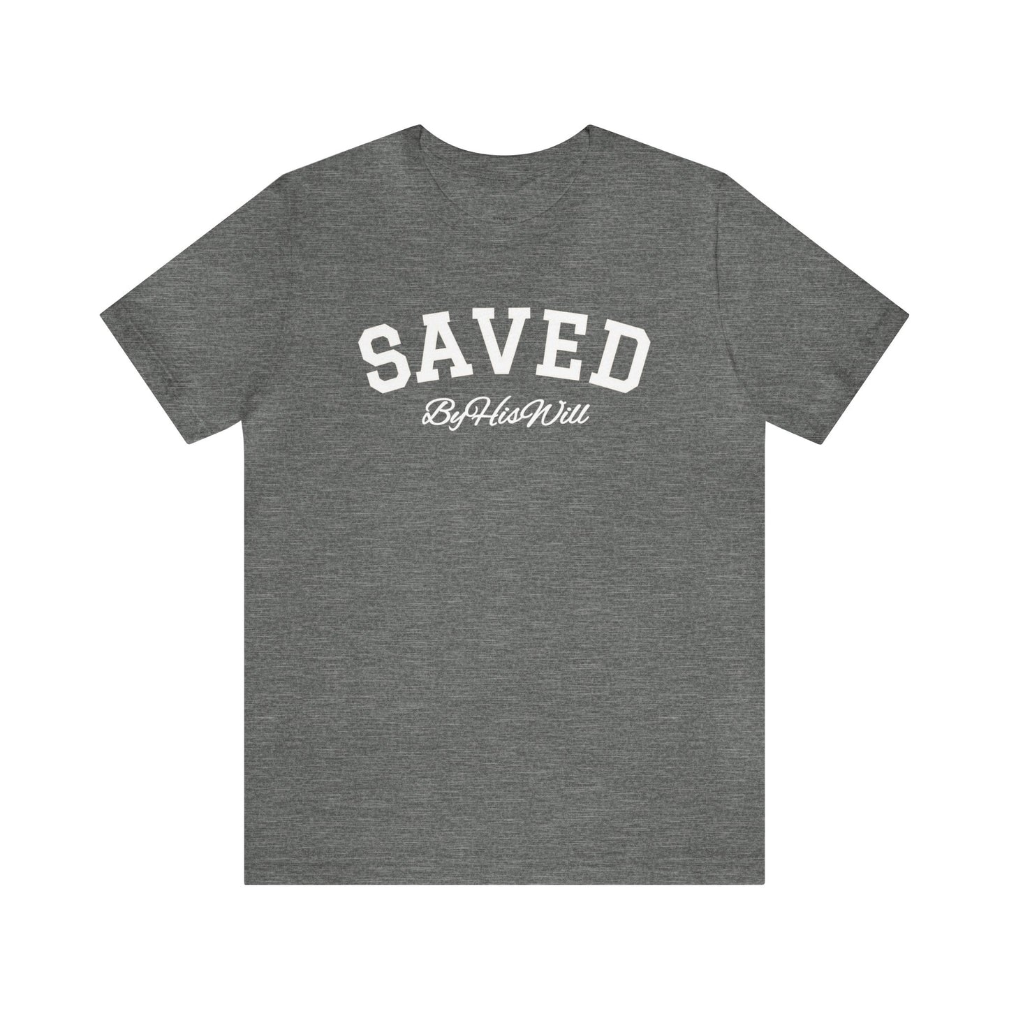 By His Will Brand | Child of God Collection | Saved T-shirt