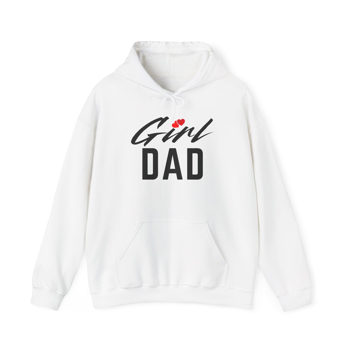 By His Will Brand | Girl Dad 2-Hearts Hoodie