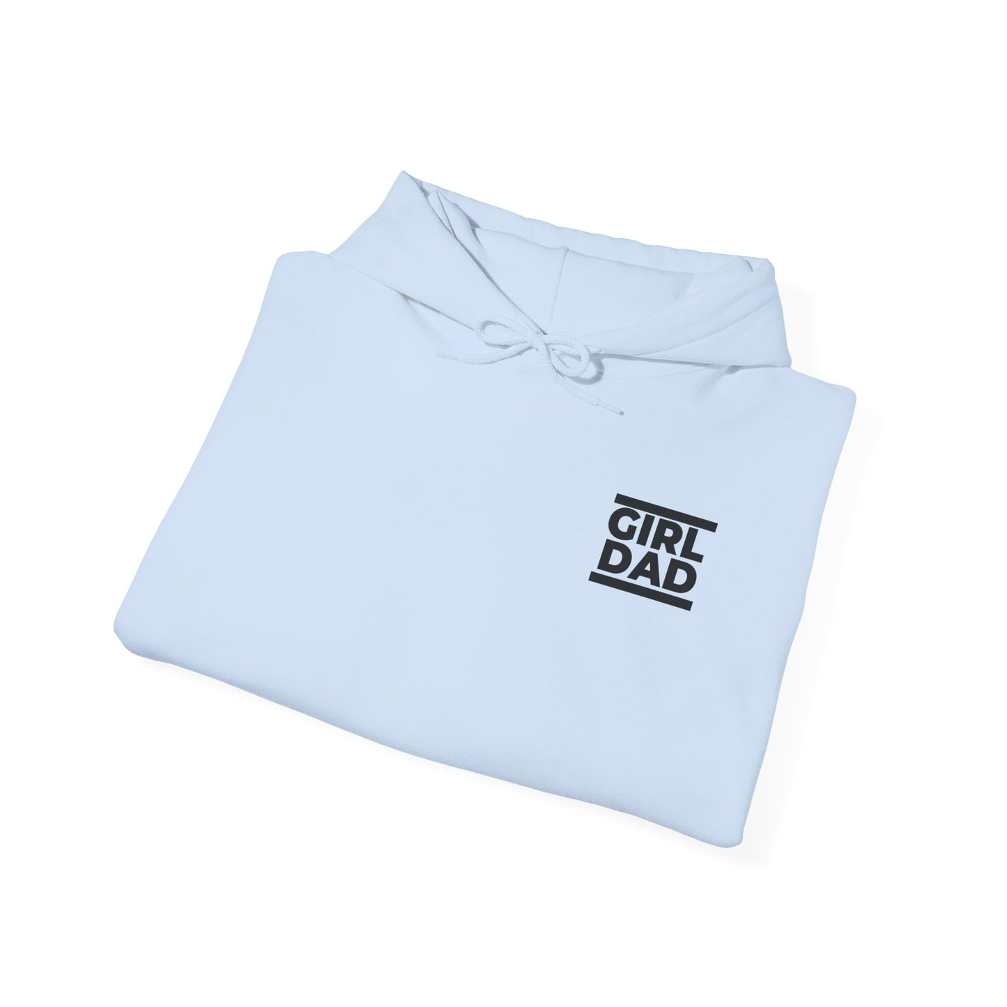 By His Will Brand | Girl Dad Black x White Logo Hoody