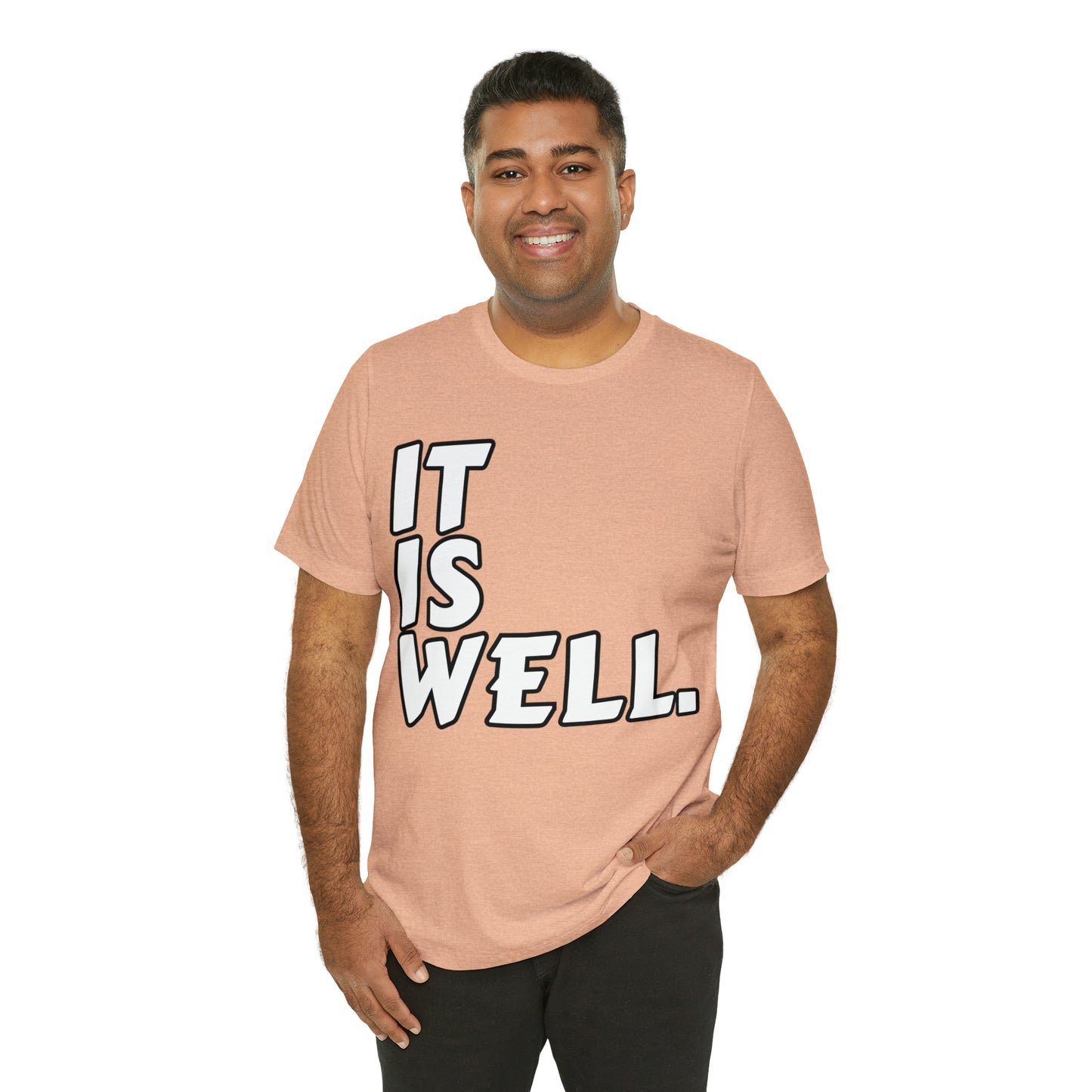 By His Will Brand | It Is Well t-shirt