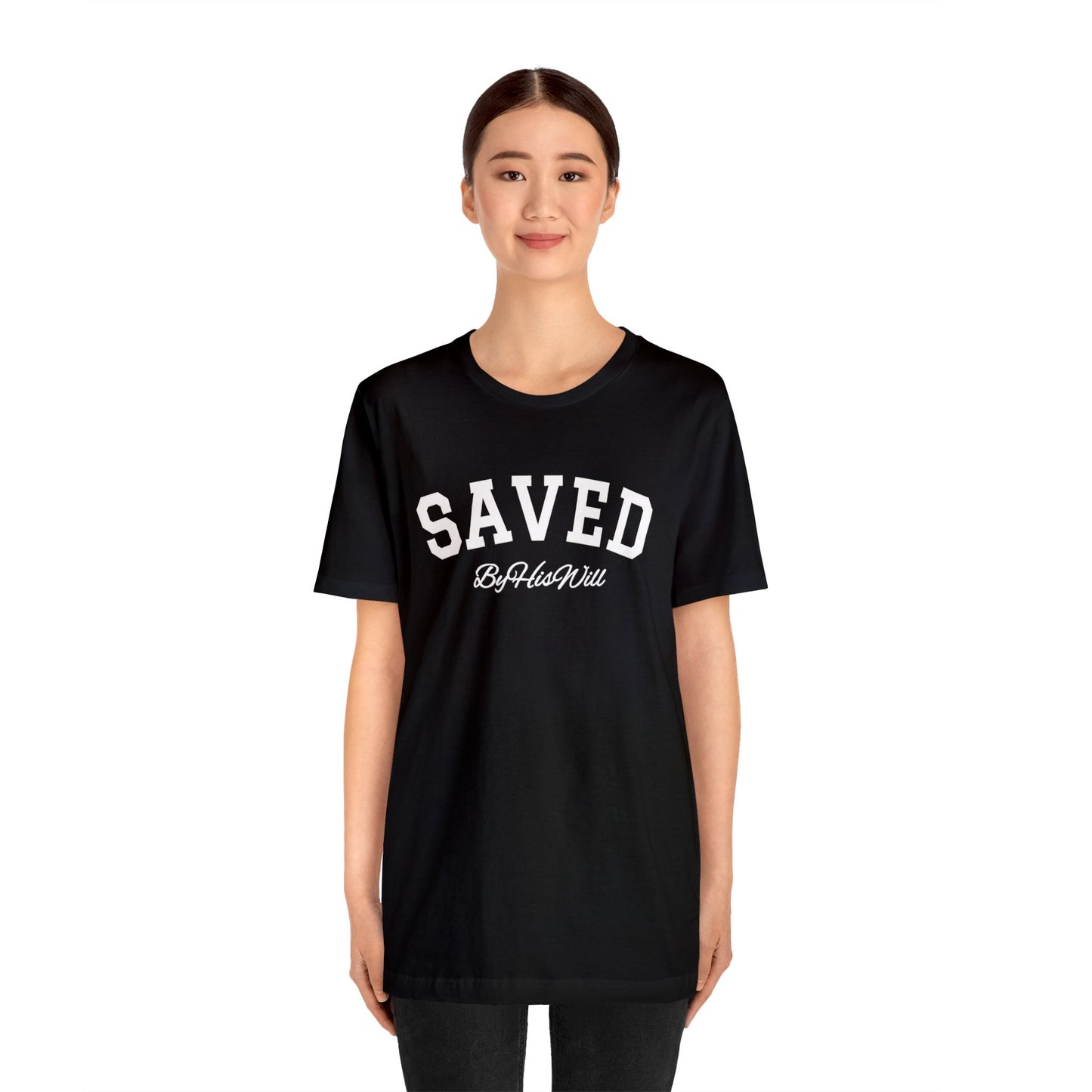 By His Will Brand | Child of God Collection | Saved T-shirt