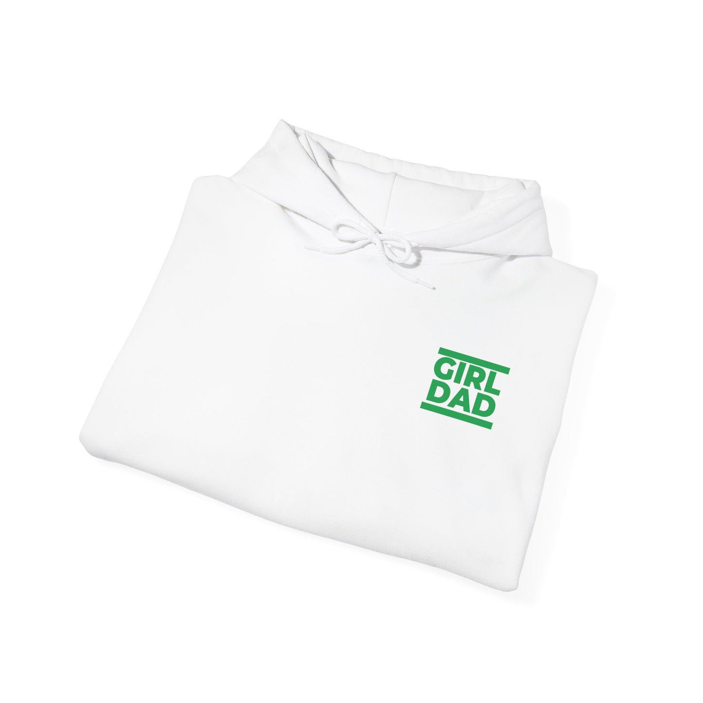 By His Will Brand | Girl Dad Green Logo Hoody