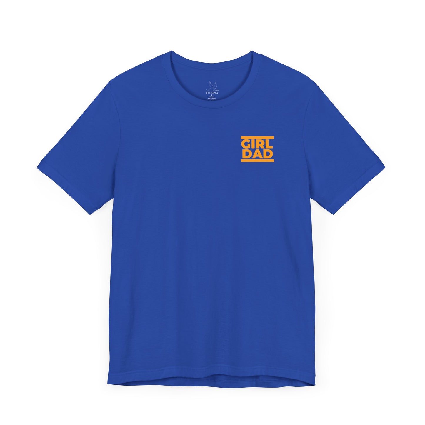 By His Will Brand | Girl Dad Orange Logo T-shirt