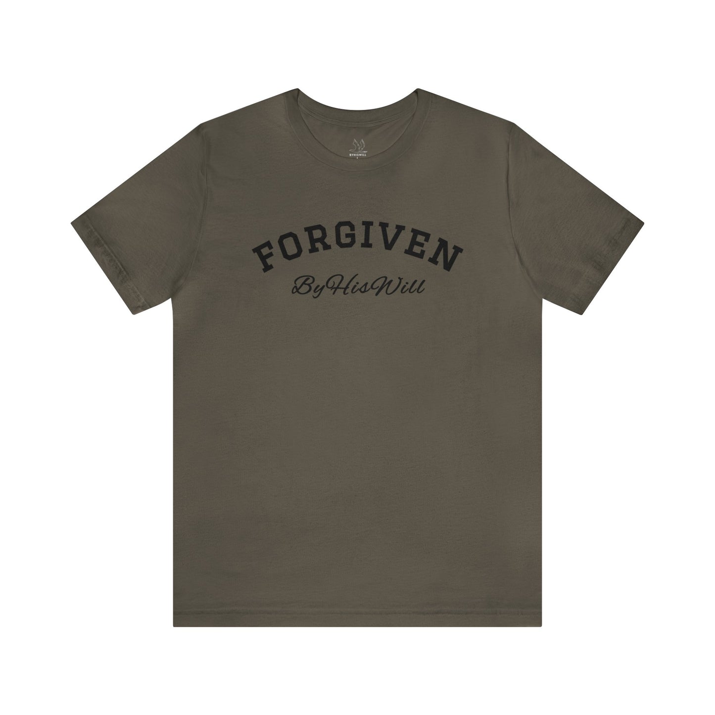 By His Will Brand | Child of God Collection | Forgiven t-shirt