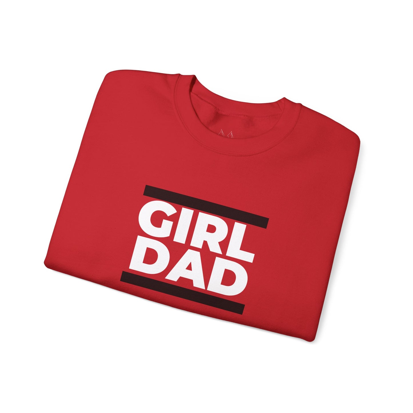 By His Will Brand | Girl Dad Crewneck Sweatshirt