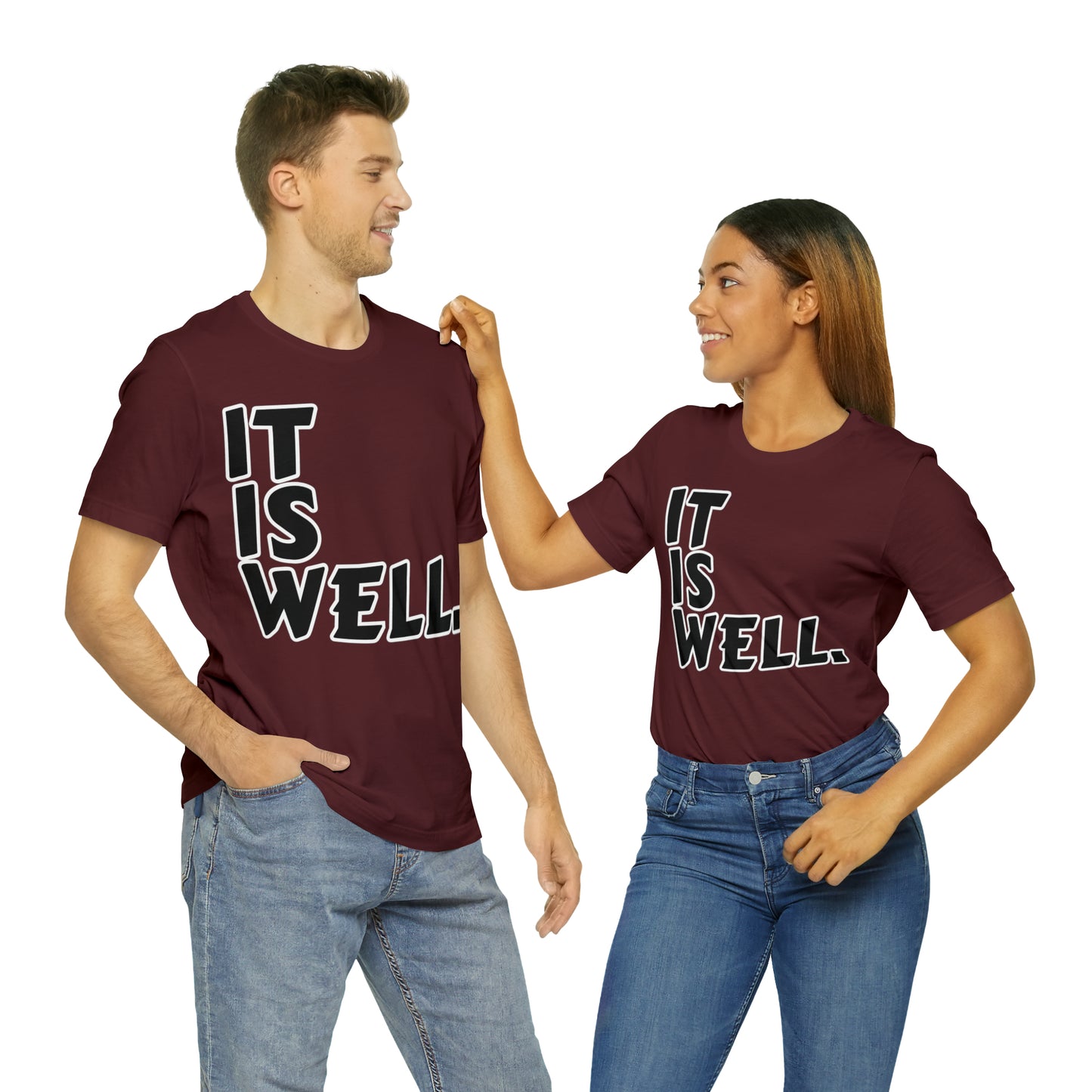 By His Will Brand | It Is Well t-shirt