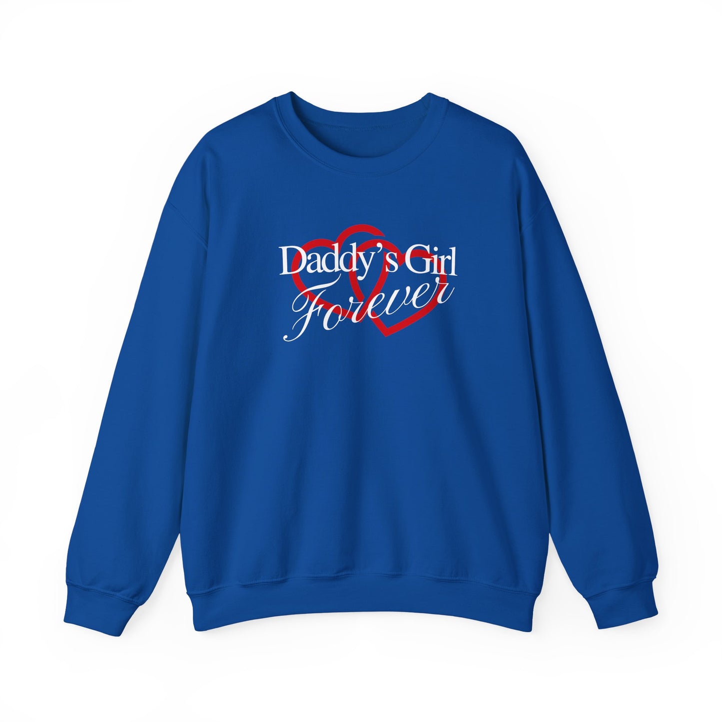 By His Will Brand | GirlDads Care | Daddy's Girl Forever Sweatshirt