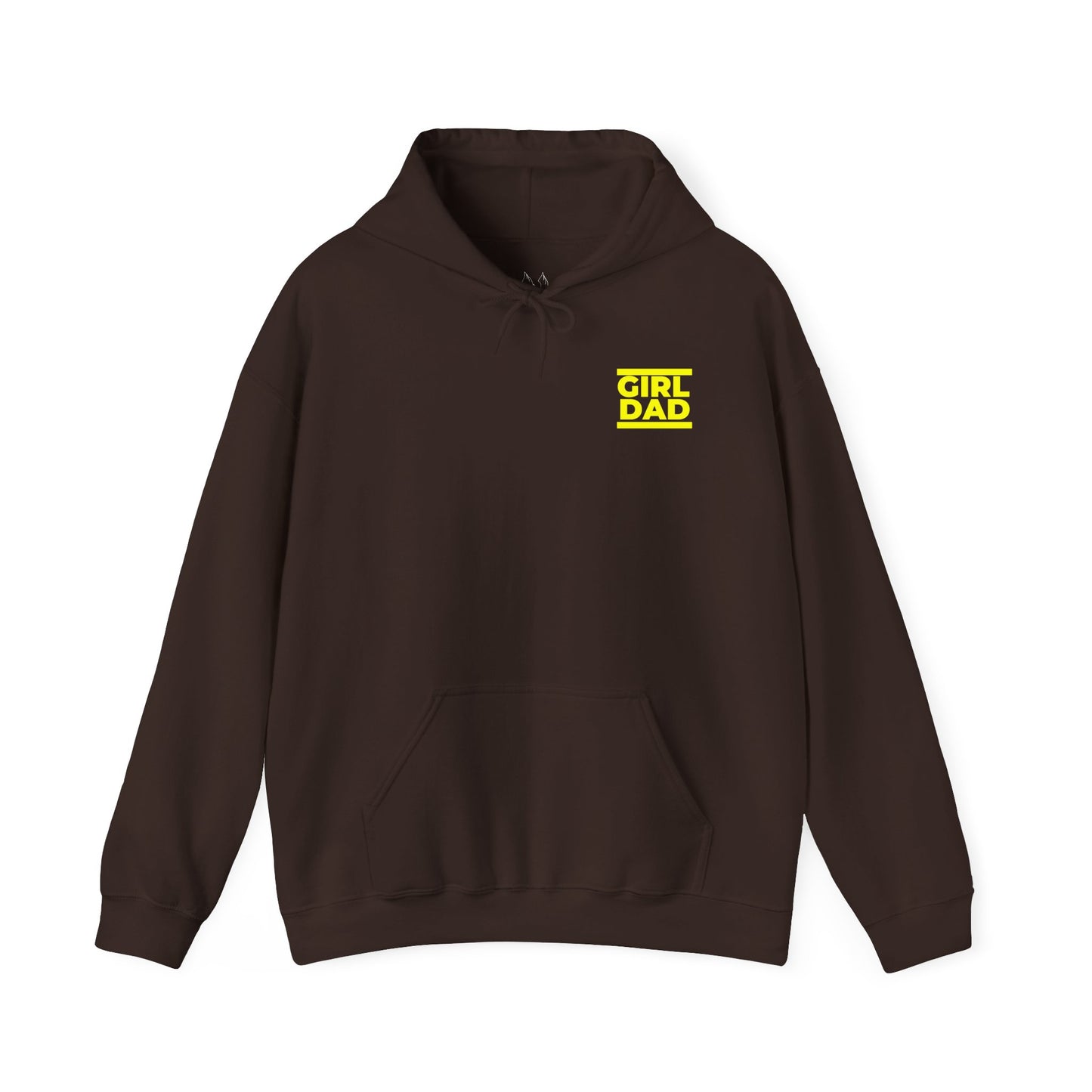 By His Will Brand | Girl Dad Yellow Logo Hoody