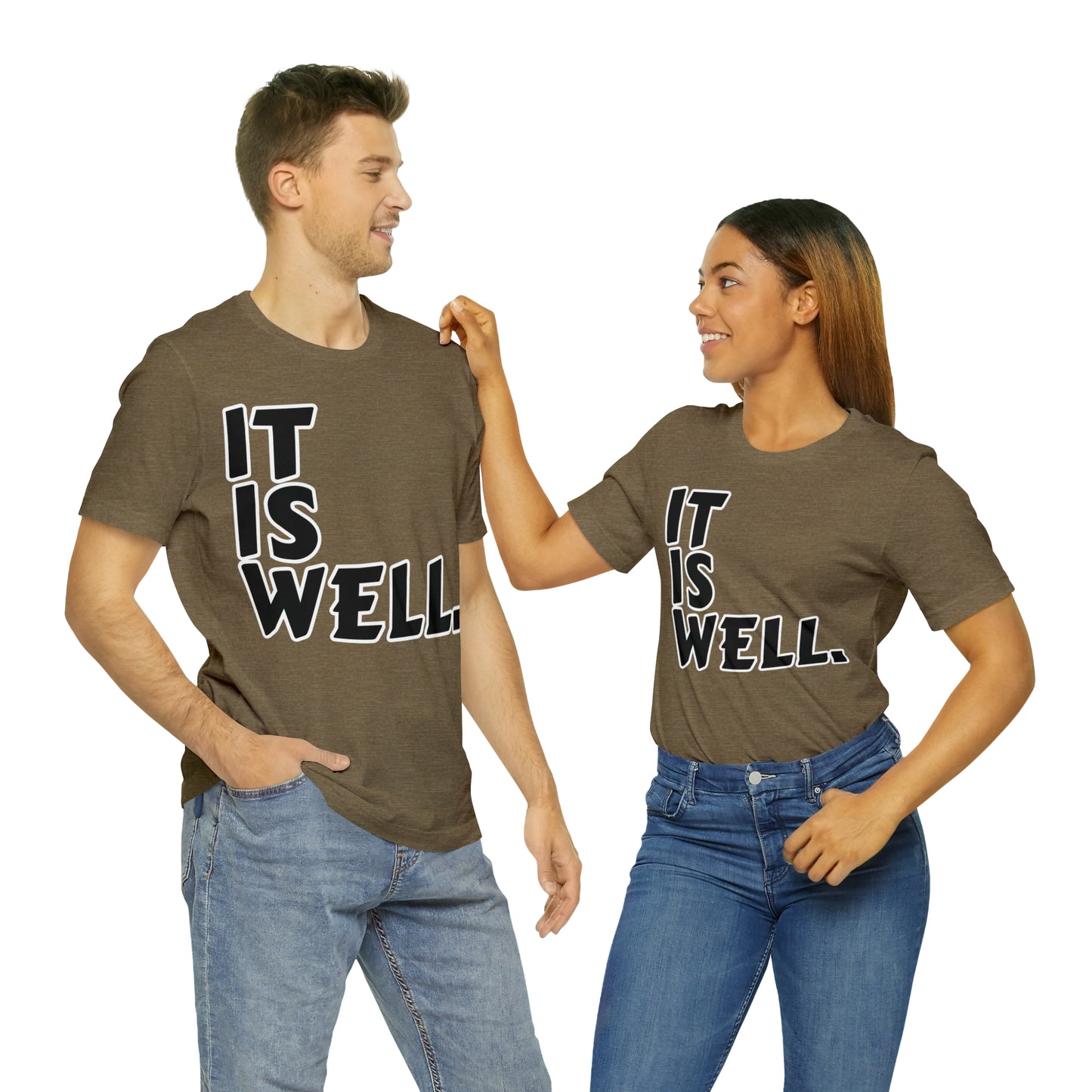 By His Will Brand | It Is Well t-shirt