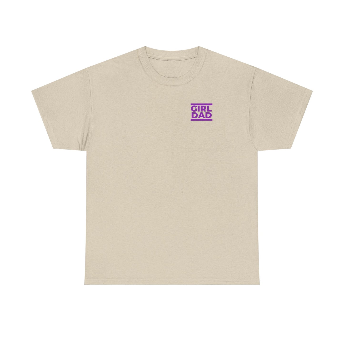 By His Will Brand | Girl Dad Purple Logo T-shirt