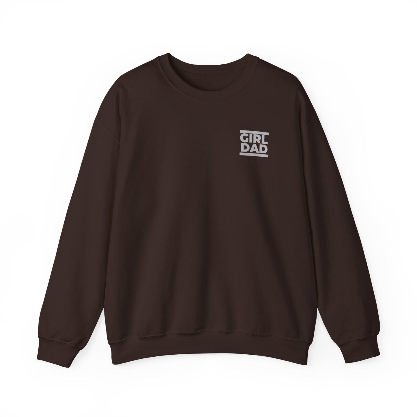 By His Will Brand | Girl Dad Silver Logo Sweatshirt