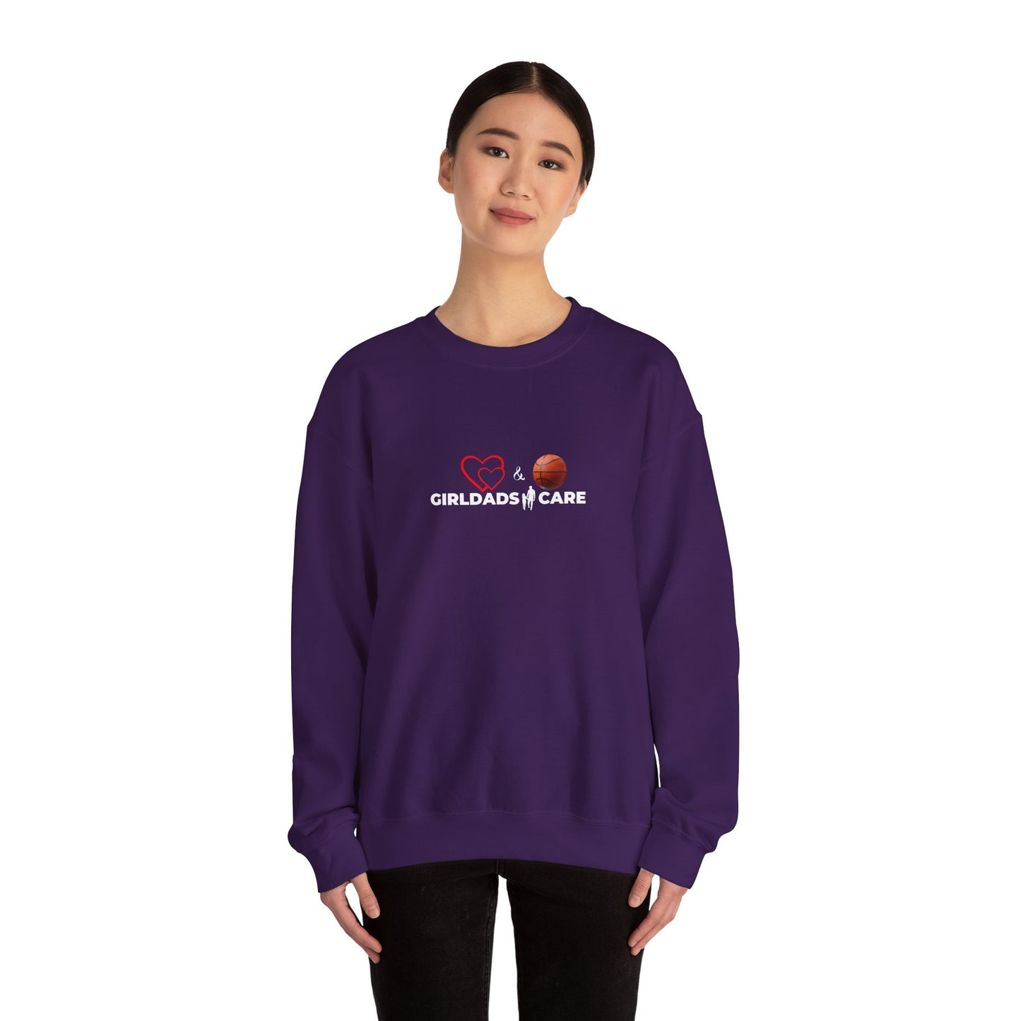 By His Will Brand | GirlDads Care | Love & Basketball Sweatshirt