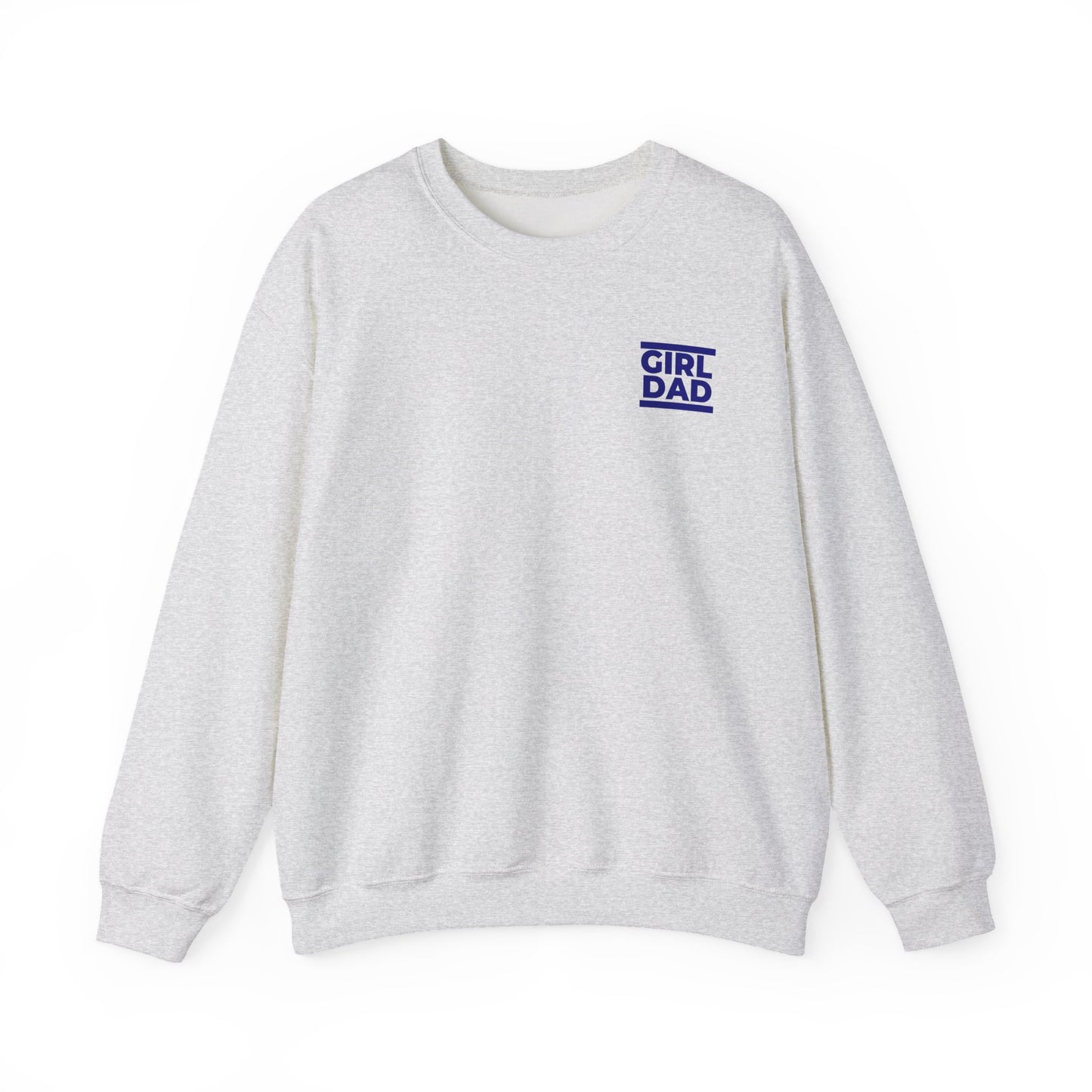 By His Will Brand | Girl Dad Navy Logo Sweatshirt