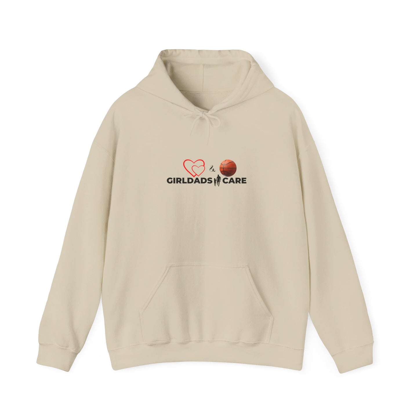 By His Will Brand | GirlDads Care | Love & Basketball Hoodie