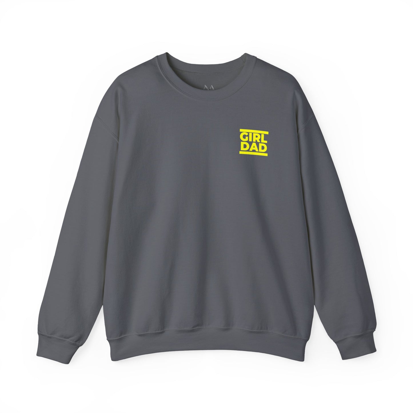 By His Will Brand | Girl Dad Yellow Logo Sweatshirt