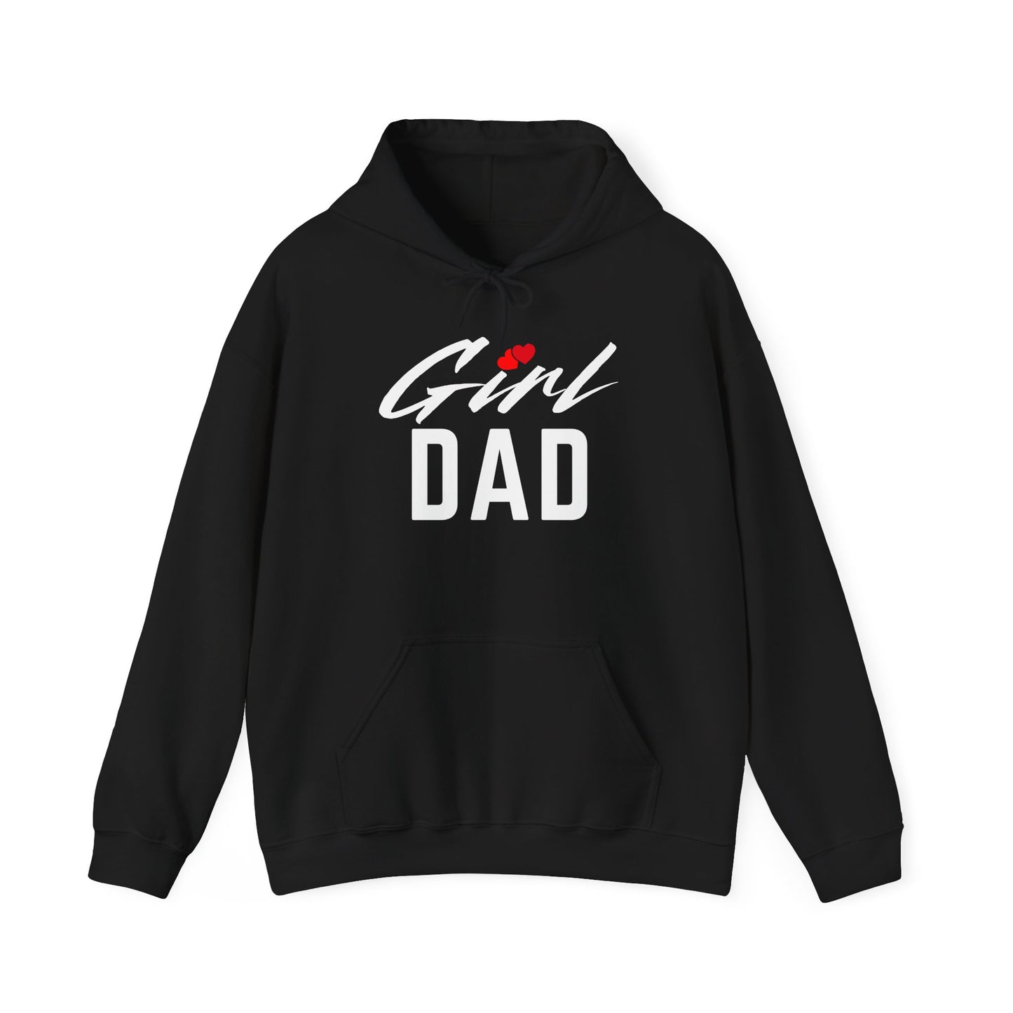 By His Will Brand | Girl Dad 2-Hearts Hoodie