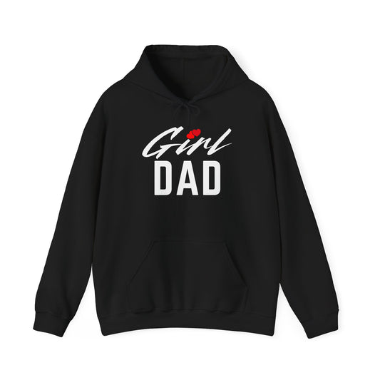 By His Will Brand | Girl Dad 2-Hearts Hoodie