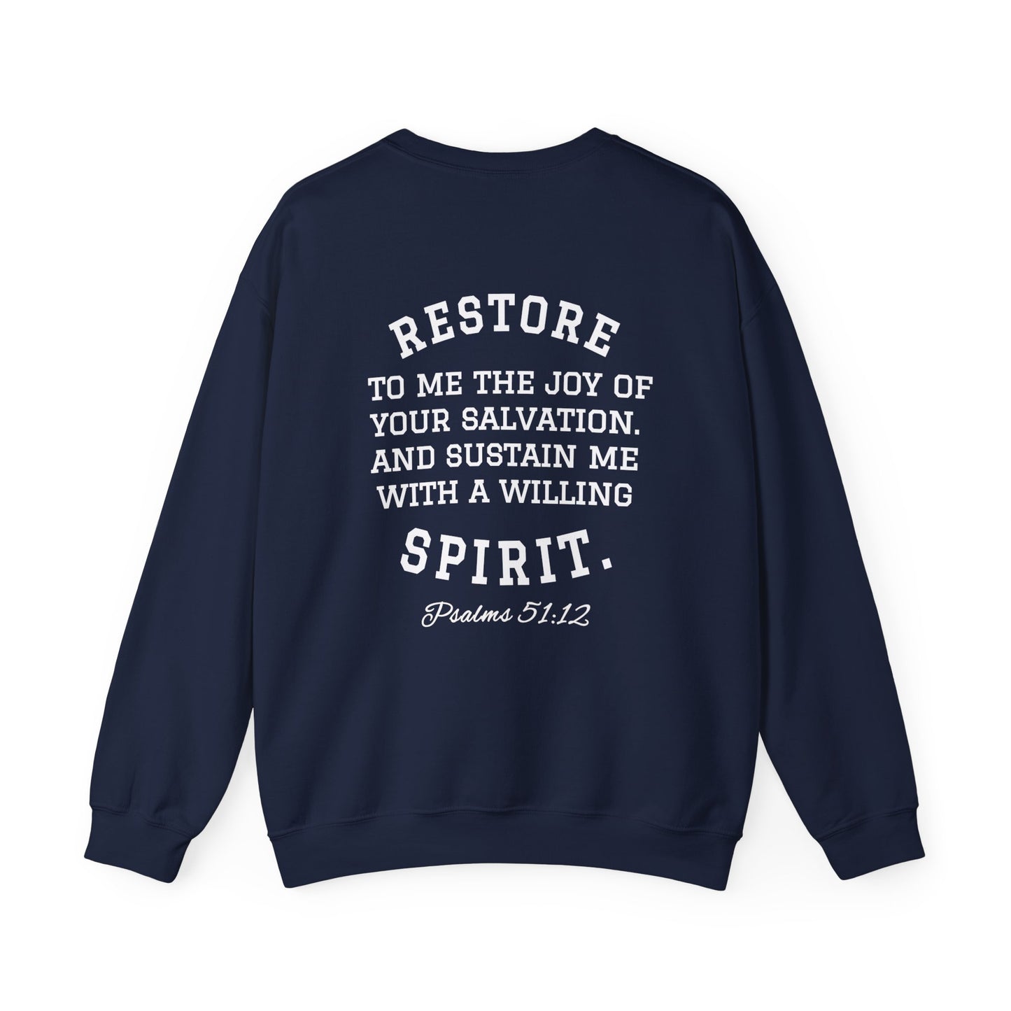 By His Will Brand | Child of God Collection | Restored Crewneck Sweatshirt