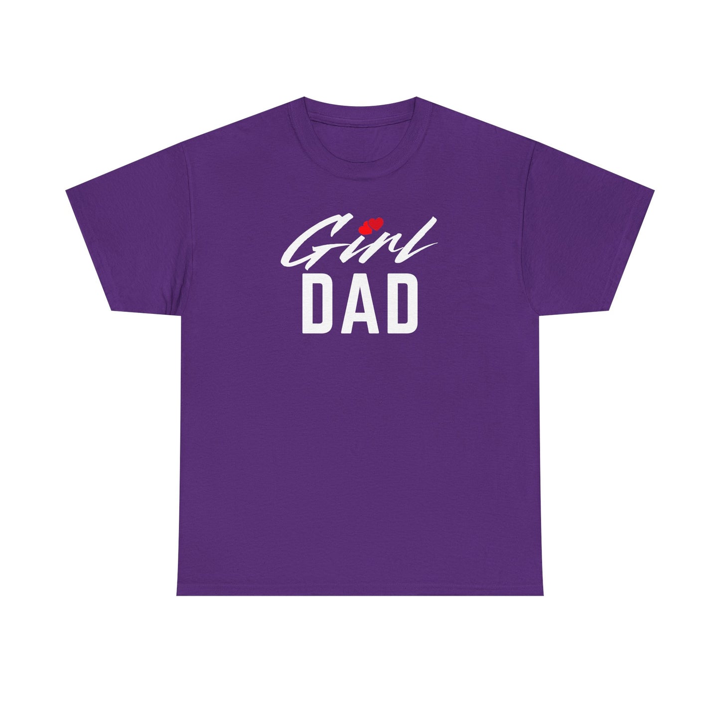 By His Will Brand | Girl Dad 2-Hearts T-shirt