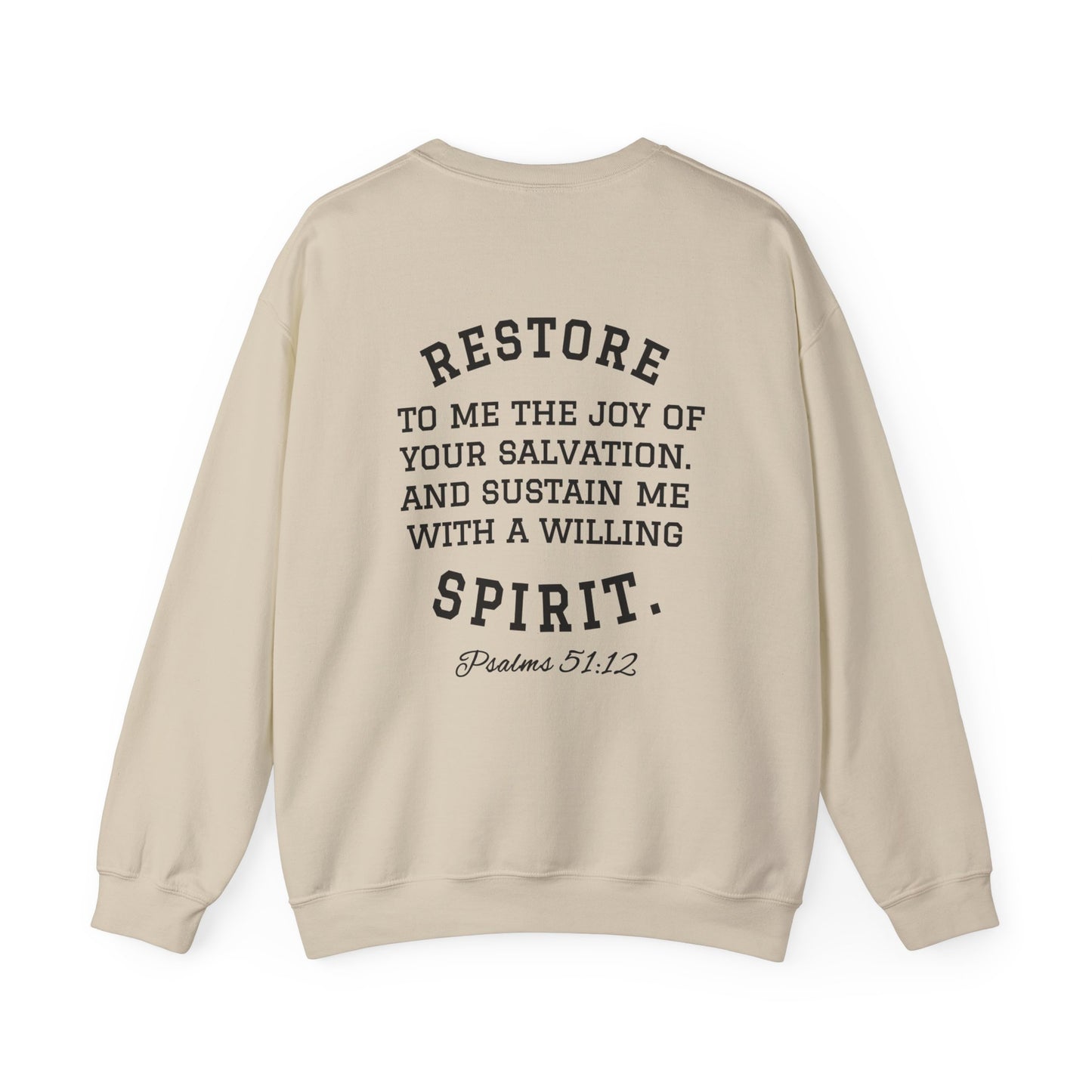 By His Will Brand | Child of God Collection | Restored Crewneck Sweatshirt