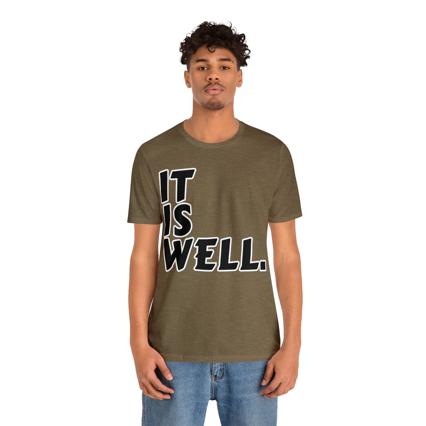 By His Will Brand | It Is Well t-shirt