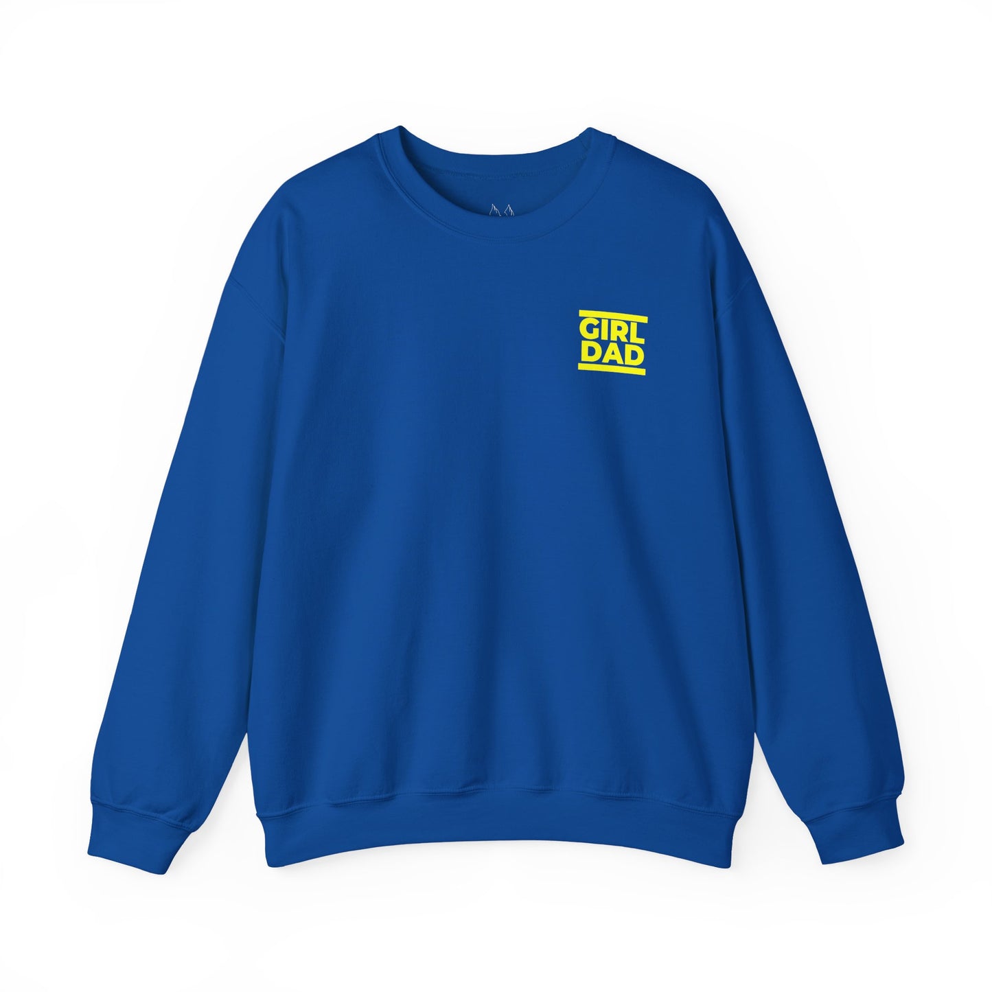 By His Will Brand | Girl Dad Yellow Logo Sweatshirt