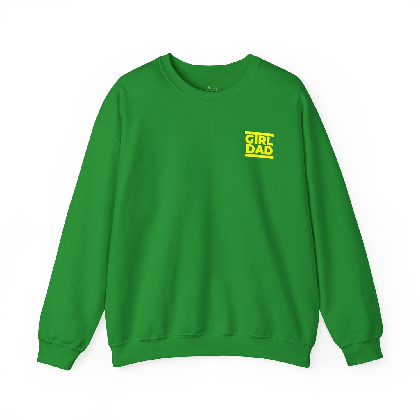 By His Will Brand | Girl Dad Yellow Logo Sweatshirt