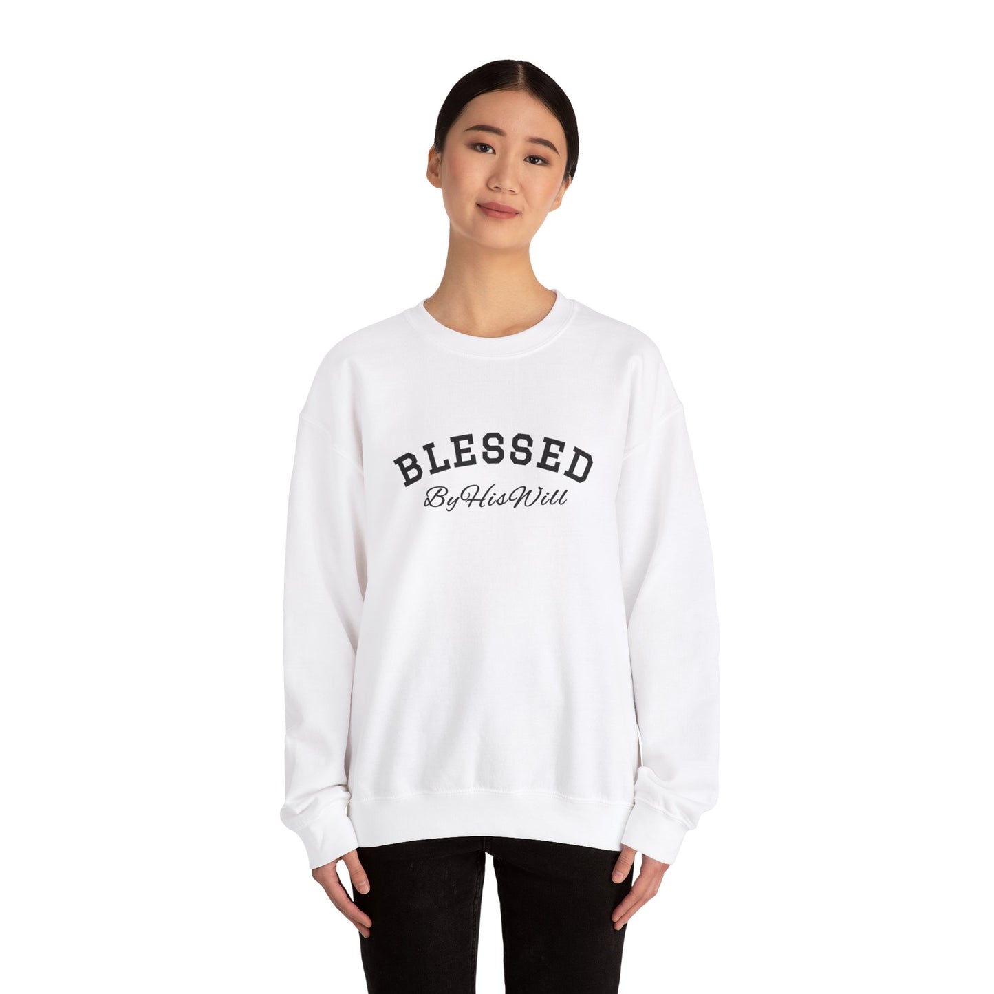 By His Will Brand | Child of God Collection | Blessed Crewneck