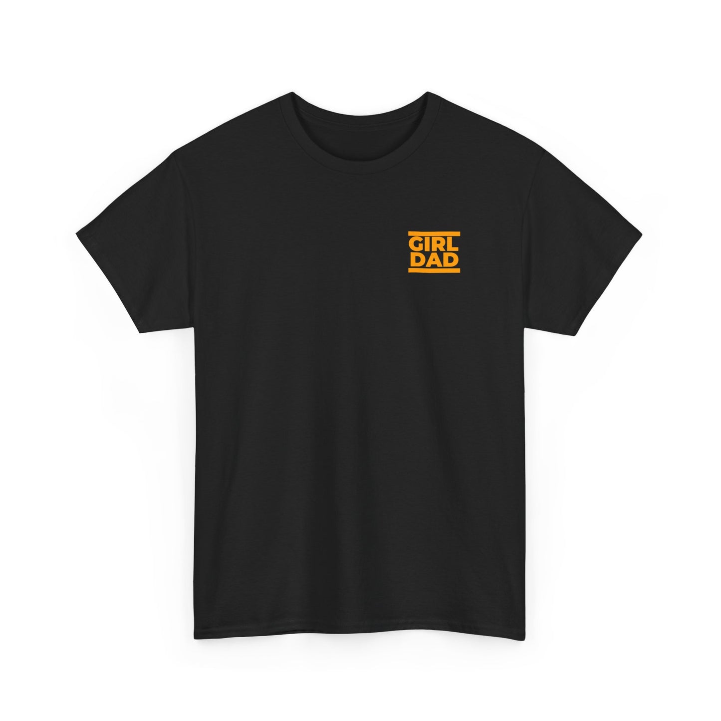 By His Will Brand | Girl Dad Orange Logo T-shirt