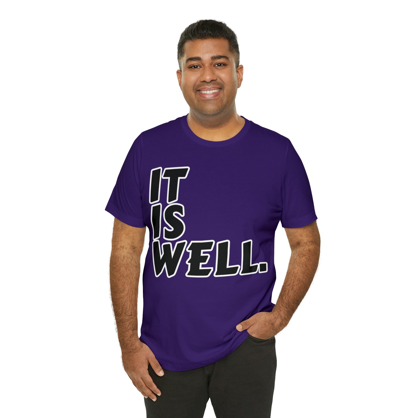 By His Will Brand | It Is Well t-shirt