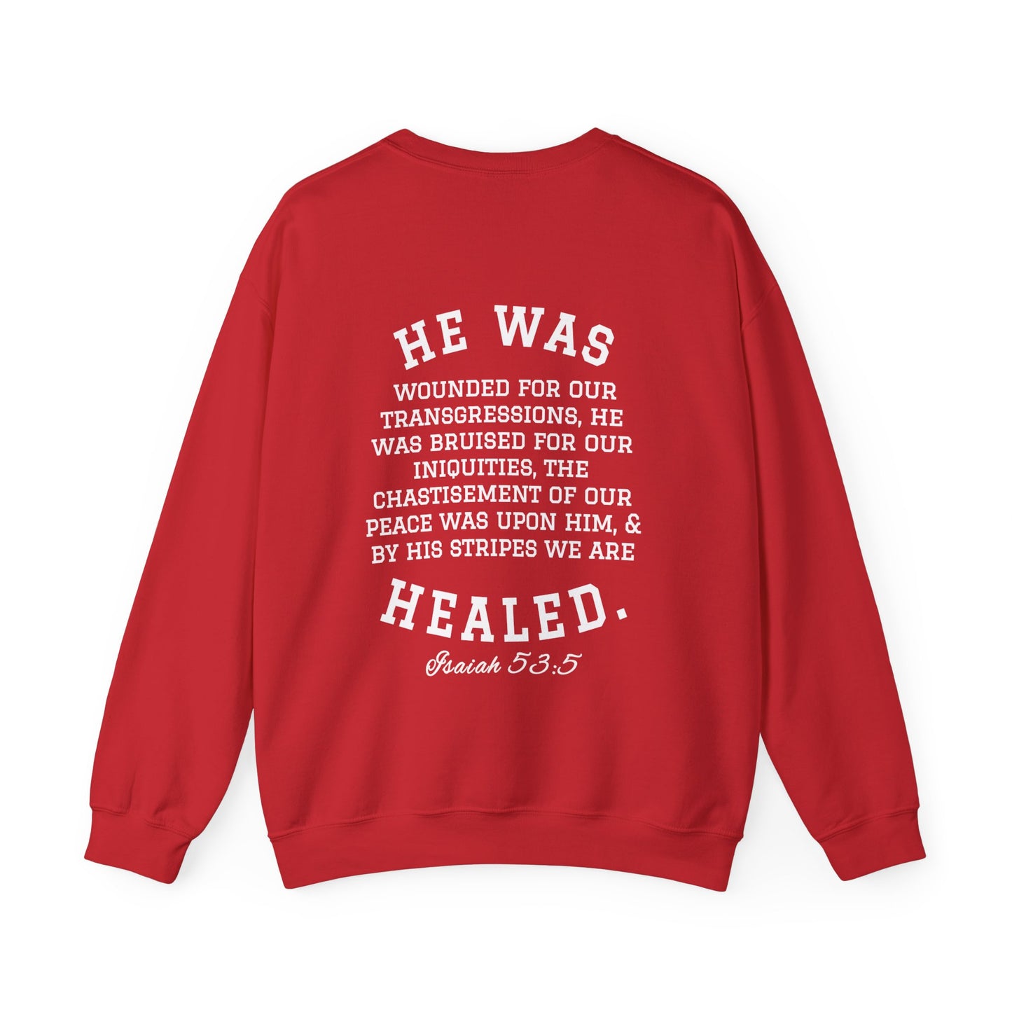 By His Will Brand | Child of God Collection | Healed Sweatshirt