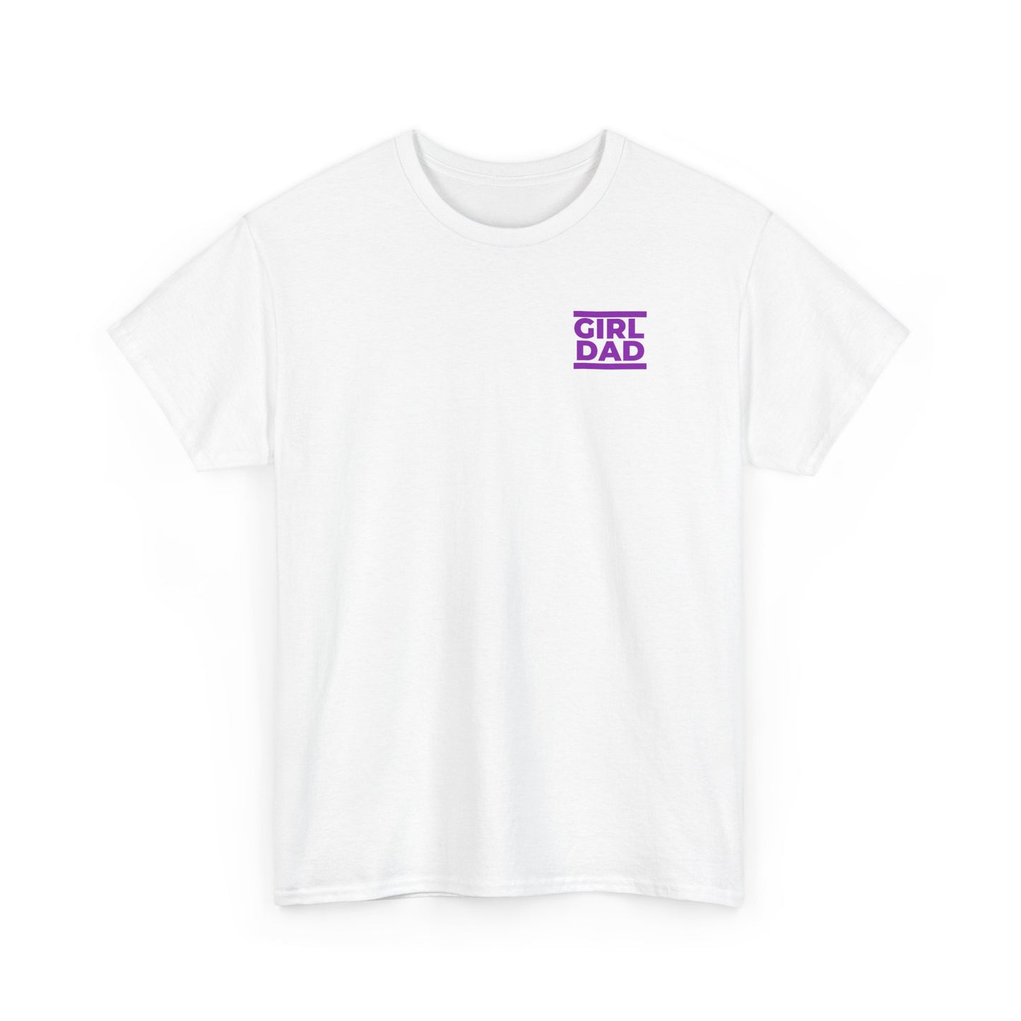 By His Will Brand | Girl Dad Purple Logo T-shirt