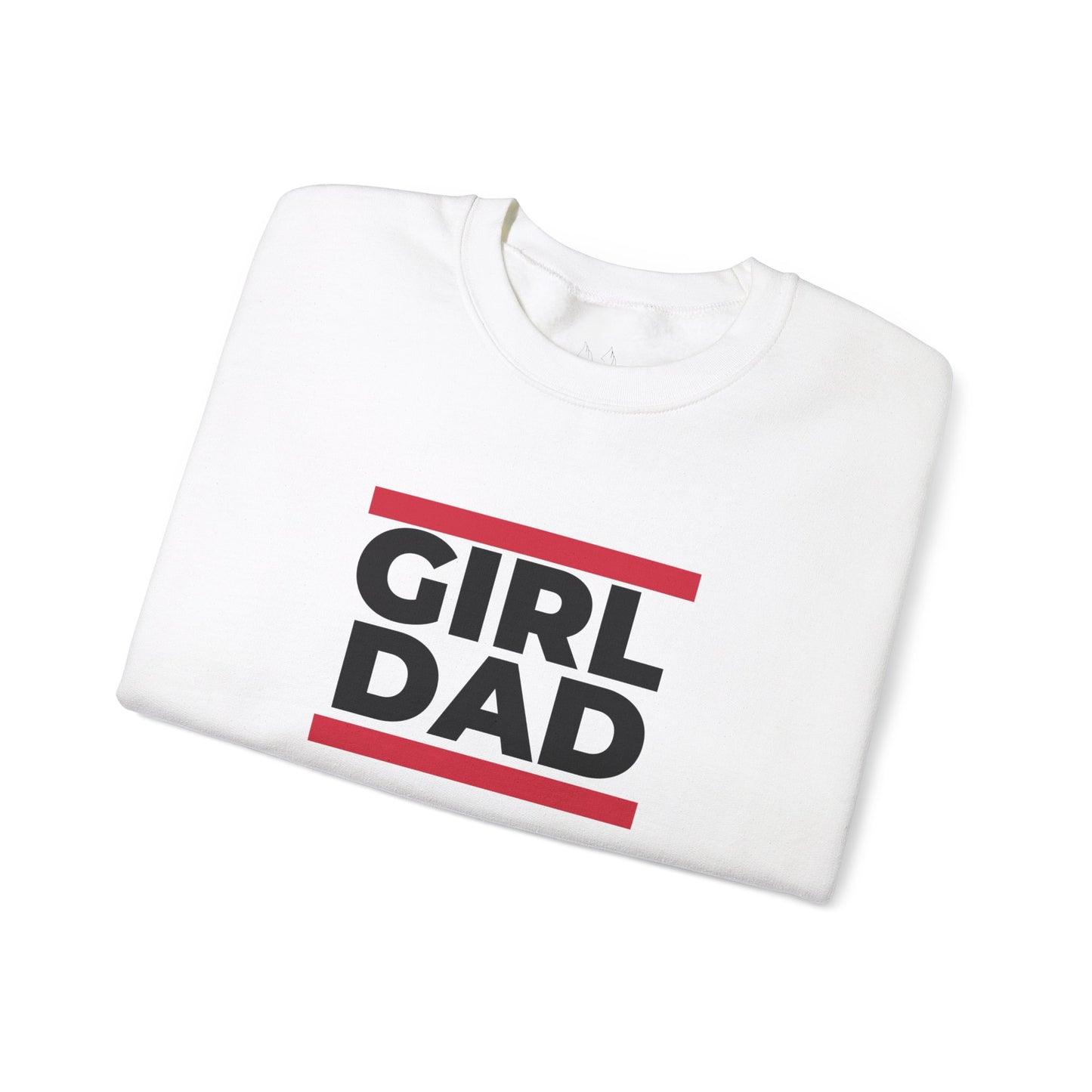 By His Will Brand | Girl Dad Crewneck Sweatshirt