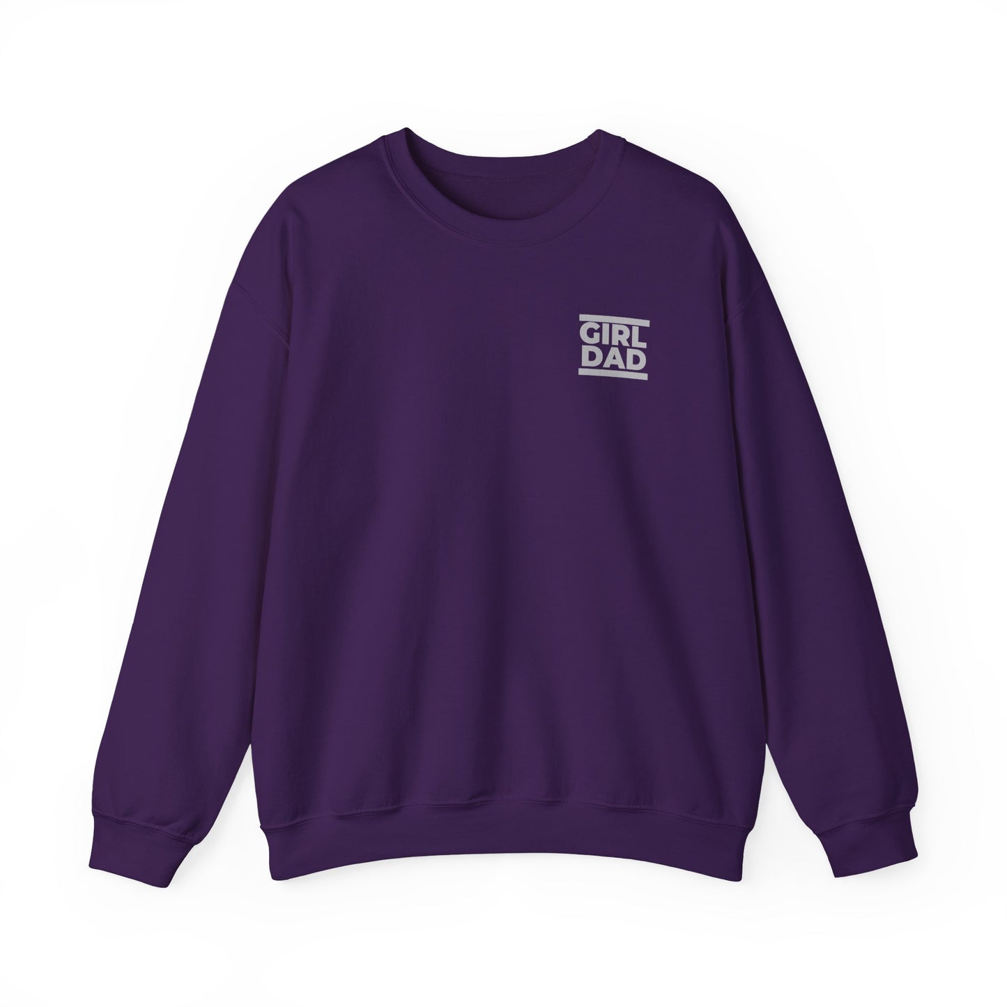 By His Will Brand | Girl Dad Silver Logo Sweatshirt