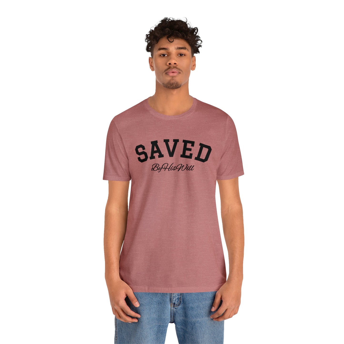 By His Will Brand | Child of God Collection | Saved T-shirt