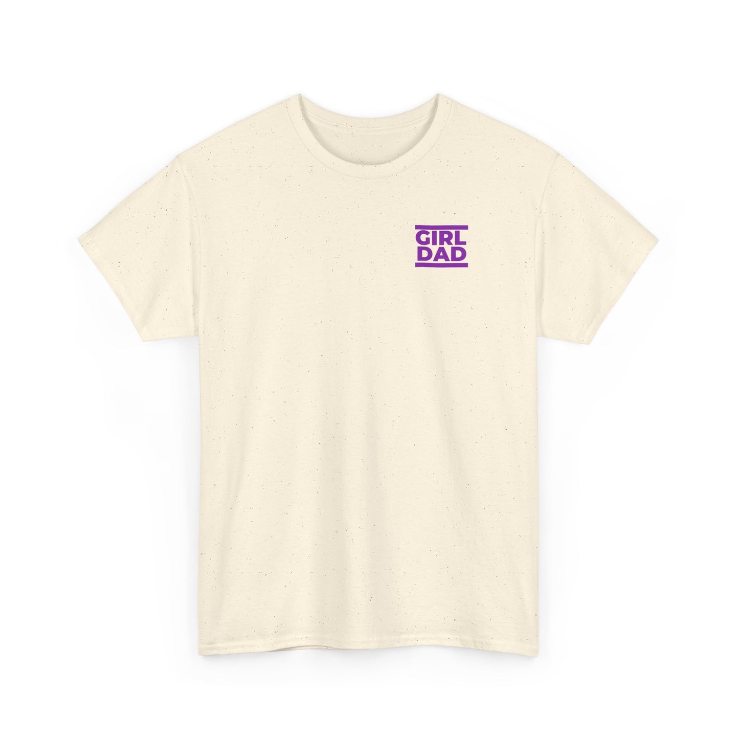 By His Will Brand | Girl Dad Purple Logo T-shirt