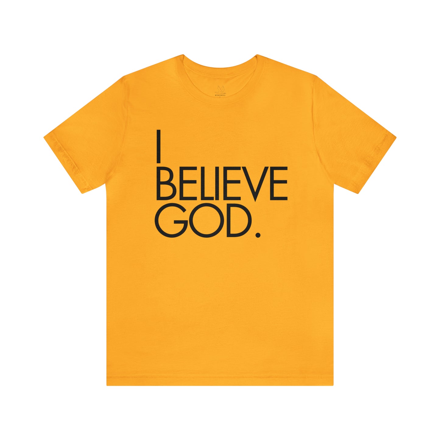 By His Will Brand | I Believe God t-shirt