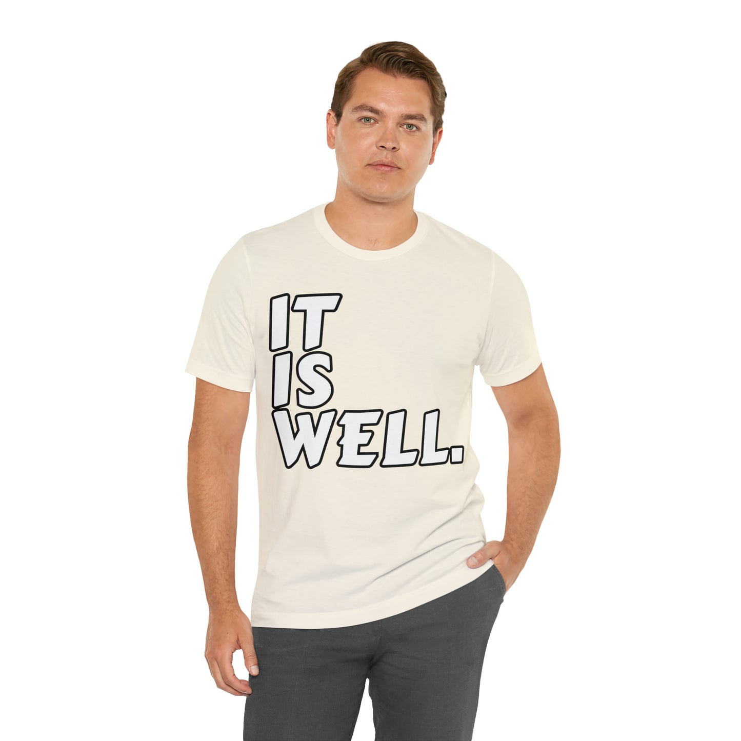 By His Will Brand | It Is Well t-shirt