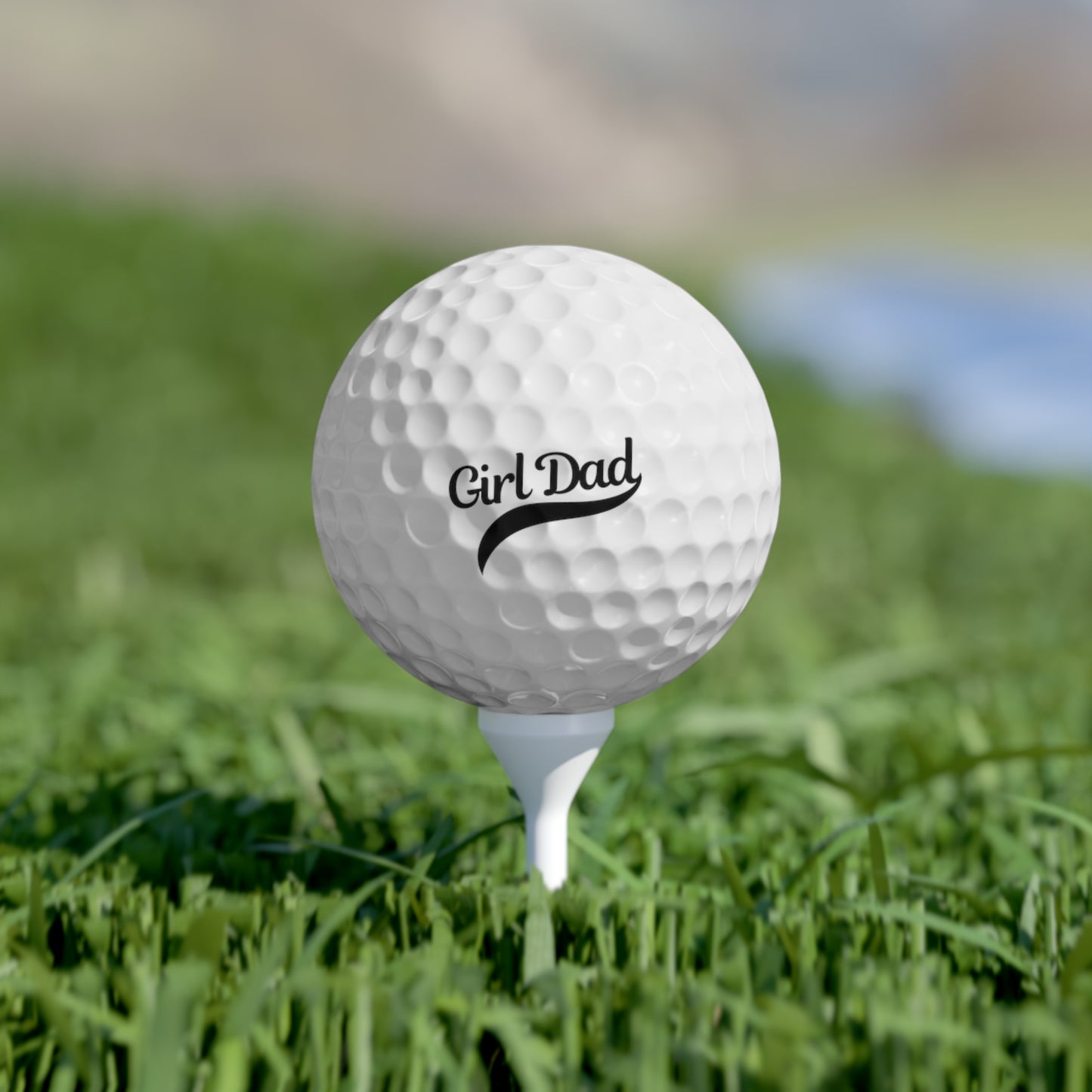 Girl Dad Golf Balls, 6pcs