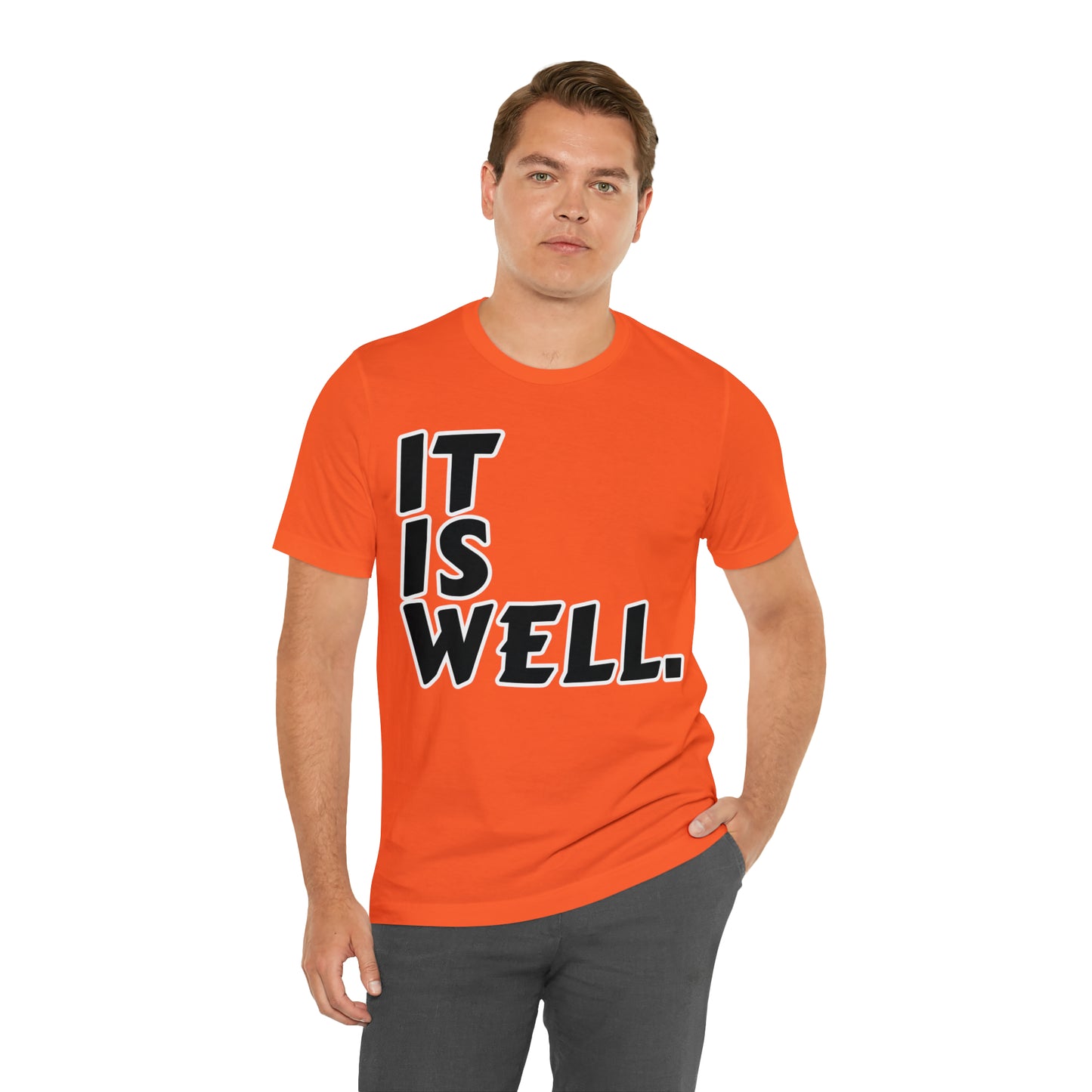 By His Will Brand | It Is Well t-shirt