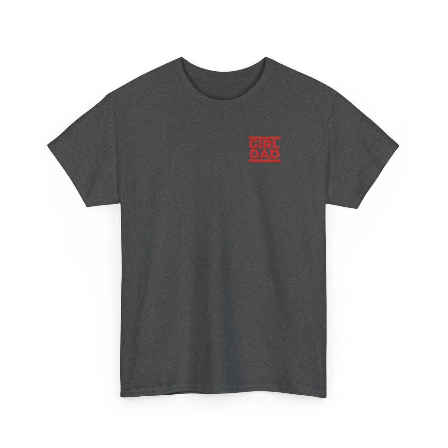 By His Will Brand | Girl Dad Red Logo T-shirt
