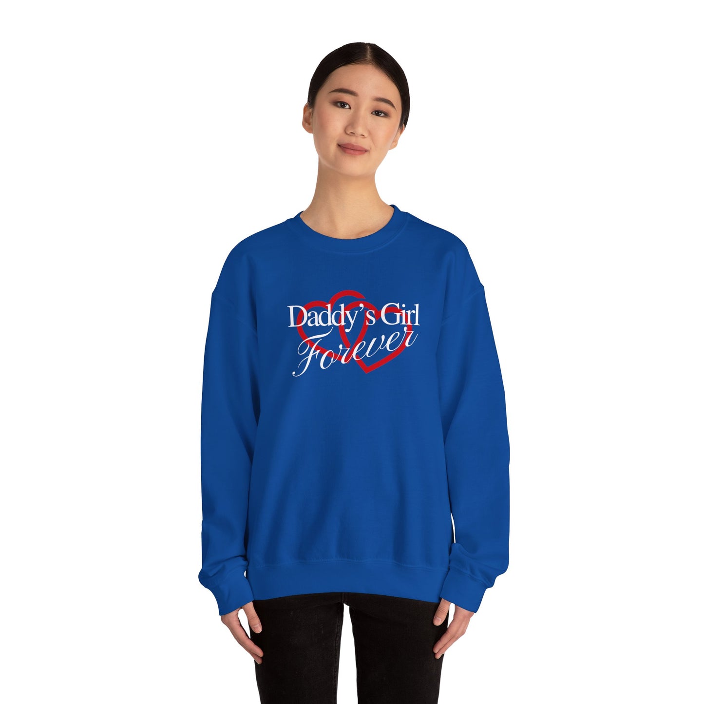 By His Will Brand | GirlDads Care | Daddy's Girl Forever Sweatshirt