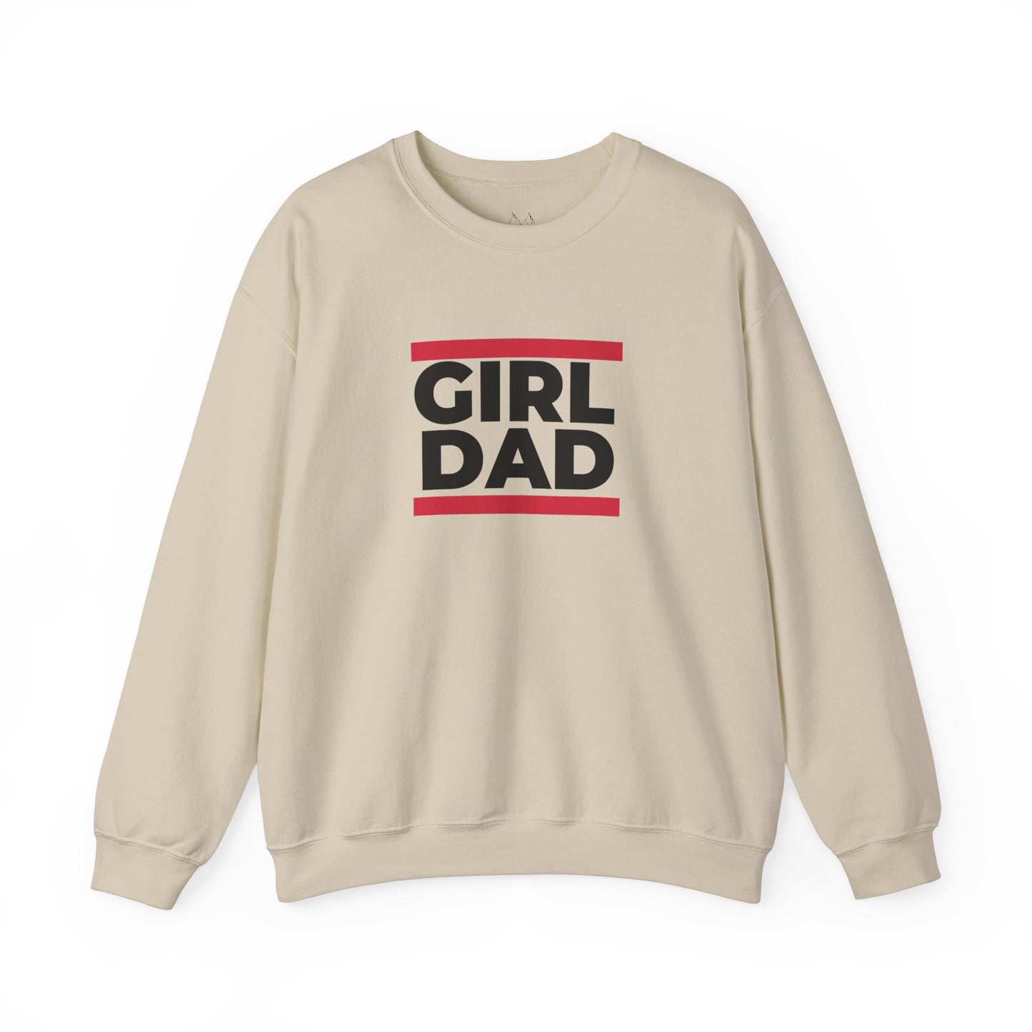 By His Will Brand | Girl Dad Crewneck Sweatshirt