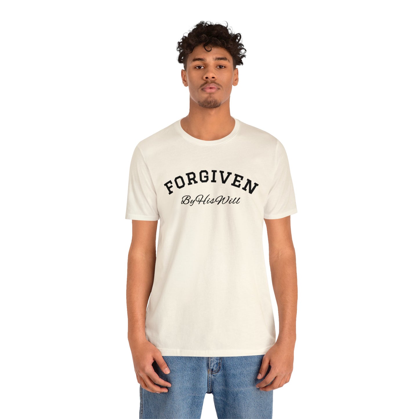 By His Will Brand | Child of God Collection | Forgiven t-shirt